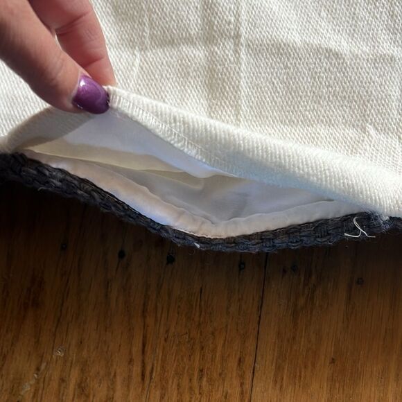 Pottery Barn Gray Knit Pillow Cover - Picture 6 of 8